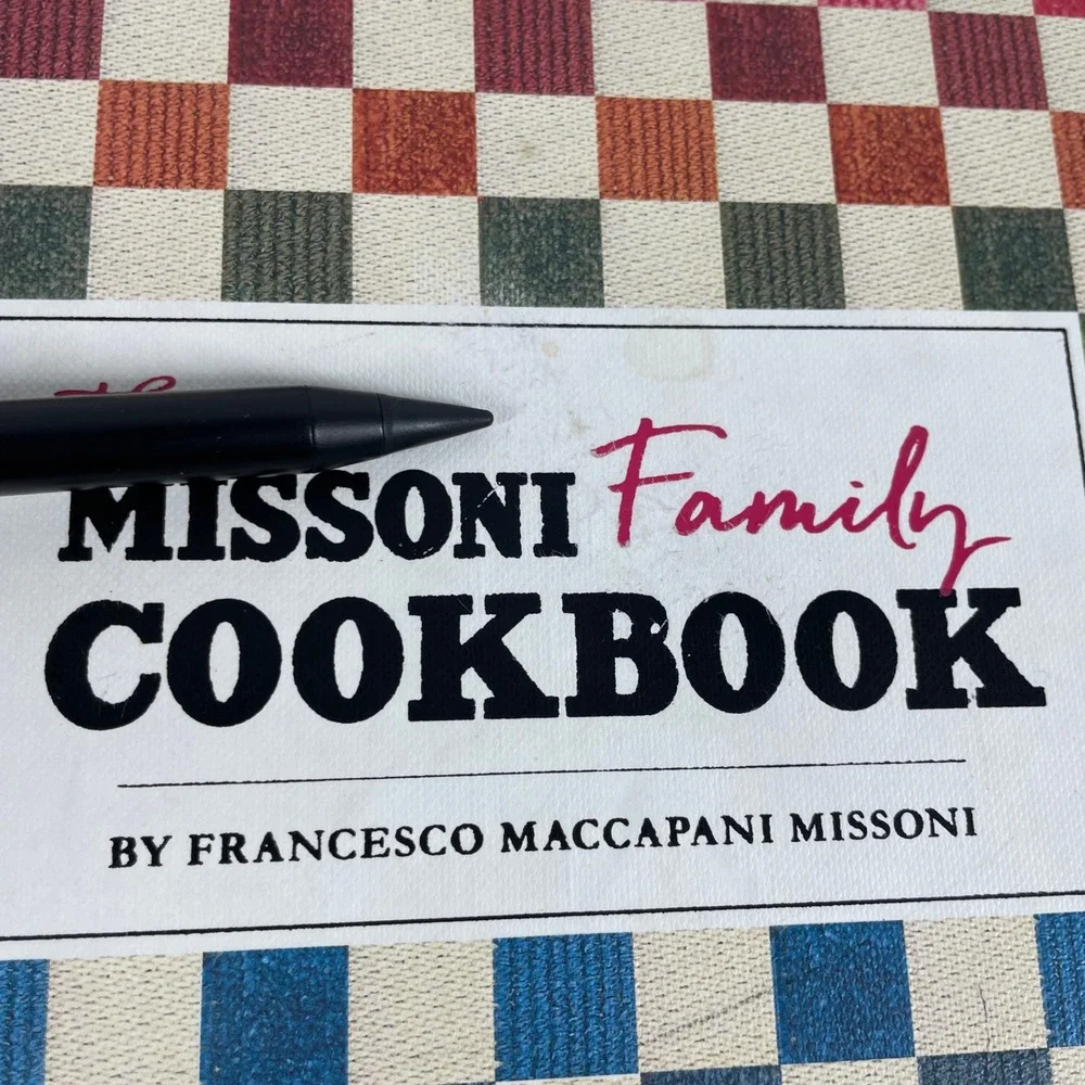 Assouline The Missoni Family Cookbook Francesco Maccapani Missoni Hardcover 2018
